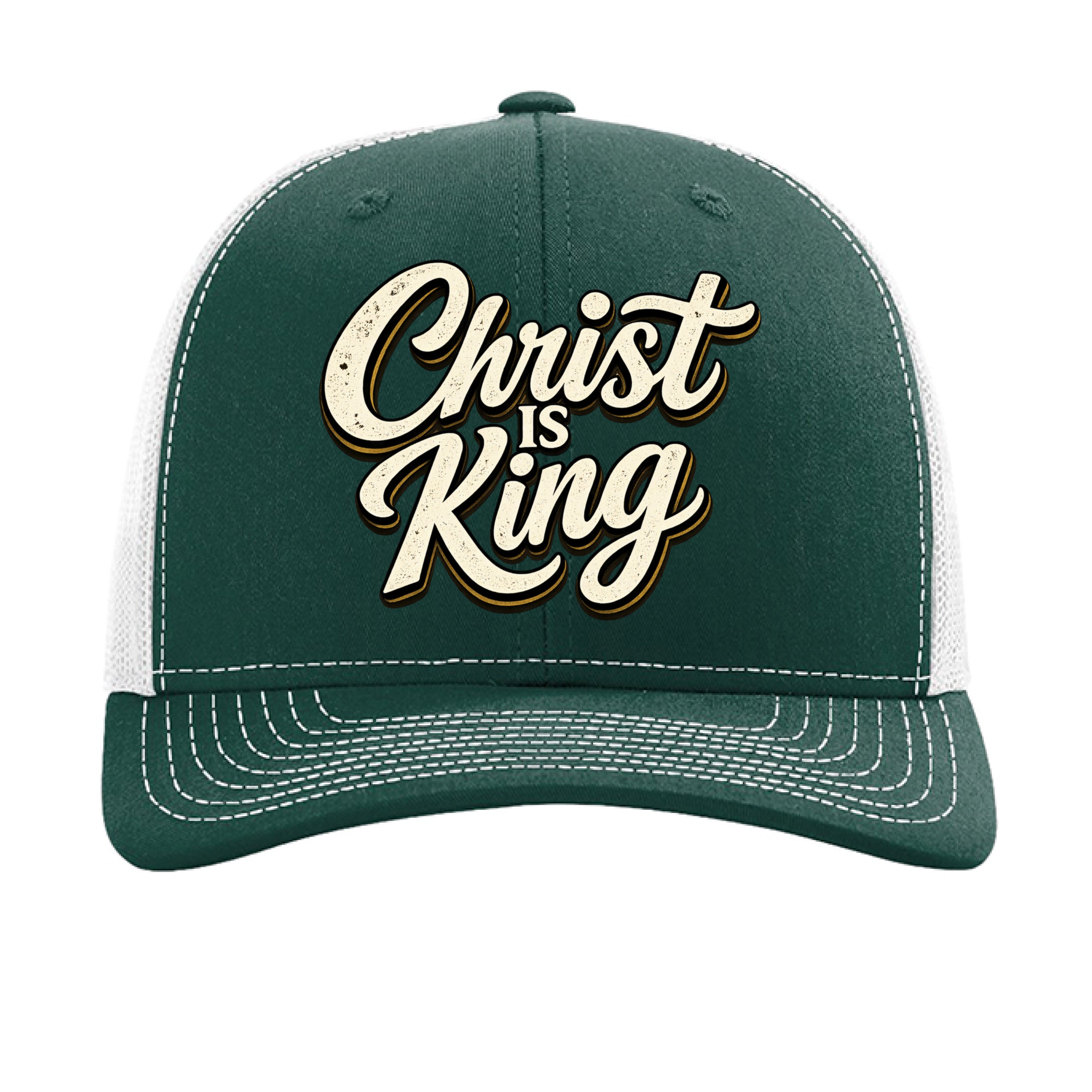 Dark Green/ White - FRONT